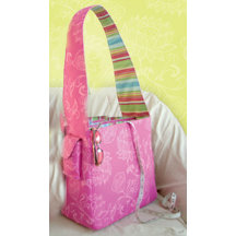 K and Company - Amy Butler Collection - Belle - Creativity Bag - Fabric Scrapbooking Tote Bag, CLEARANCE