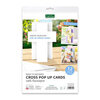 Katy Sue Designs - Pop Up Cards And Envelopes - White Cross
