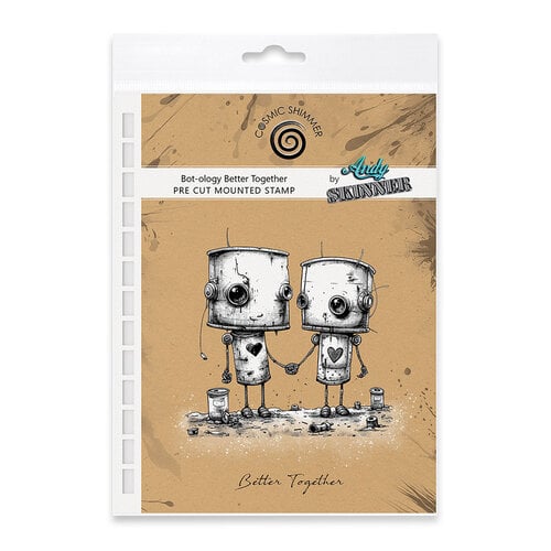 Cosmic Shimmer - Bot-ology Collection - Pre-Cut Rubber Stamps - Better Together
