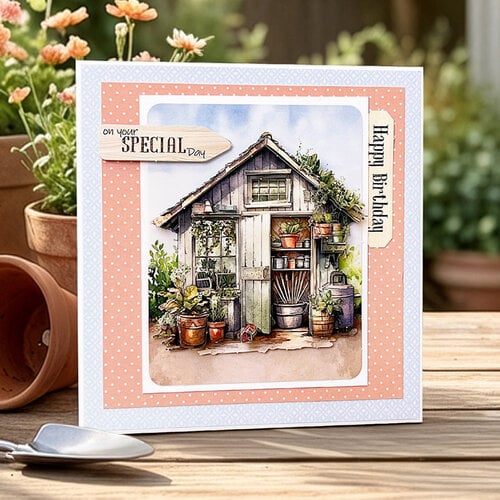 Katy Sue Designs - 3D Die Cut Decoupage Layers - Gardener's Choice Katy Sue Designs - 3D Die Cut Decoupage Layers - Gardener's Choice