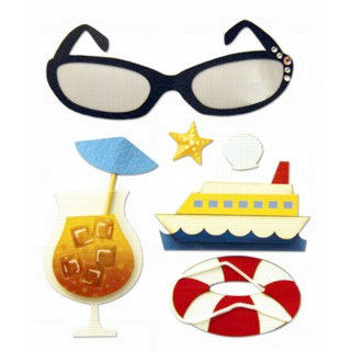 Karen Foster Design - Cruise Collection - Stacked Stickers - Cruise