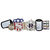 Karen Foster Design - Military Collection - Stacked Statement - 3 Dimensional Adhesive Title - Proud to Serve