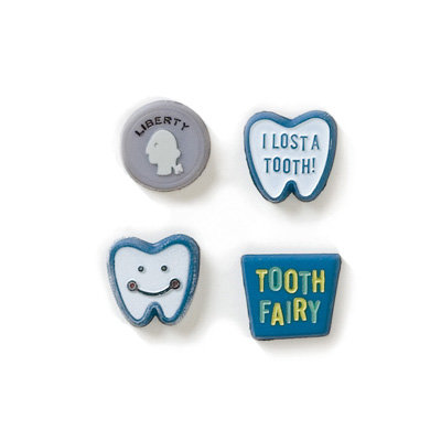 Karen Foster Design - Fairies Collection - Brads - Tooth Fairy