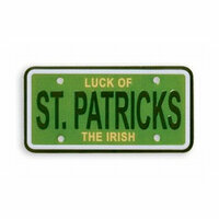 Karen Foster Design - St Patrick's Day Collection - Mini License Plate - St Patrick's