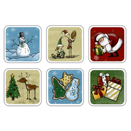 Karen Foster Design - Whimsical Christmas Collection - Chilly Cubes - Holiday