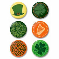 Karen Foster Design - St Patrick's Day Collection - Image Brads