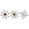 Karen Foster Design - Christmas Collection - Sparkle Burst Brads - Holly and Berries, CLEARANCE