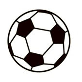 Karen Foster Design - SPORTS-ments Collection - Self Adhesive Metal Plates - Soccer Ball