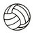 Karen Foster Design - SPORTS-ments Collection - Self Adhesive Metal Plates - Volleyball