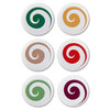 Karen Foster Design - Christmas Collection - Swirl Dot Brads - Playful