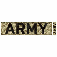 Karen Foster Design - Military Collection - Cardstock Sticker - Army Title