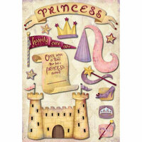 Karen Foster Stickers - Princess