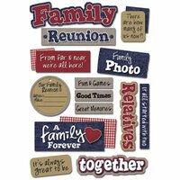Karen Foster Design - Picnic Collection - Sticker - Family Reunion