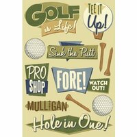 Karen Foster Design - Golf Collection - Sticker - Golf