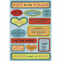 Karen Foster Design - My Pet Collection - Sticker - Pet of the Year, CLEARANCE