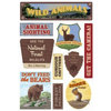 Karen Foster Design - Outdoors Collection - Cardstock Stickers - Wildlife