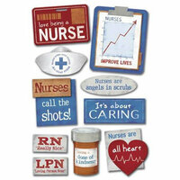 Karen Foster Design - Stickers - Public Heroes Collection - Nurse