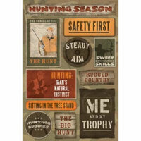 Karen Foster Design - Hunting Collection - Cardstock Stickers - The Hunt