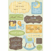 Karen Foster Design - Baby Boy Collection - Stickers - Cutie Pie