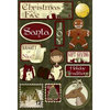 Karen Foster Design - Christmas Collection - Cardstock Stickers - Christmas Eve