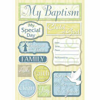 Karen Foster Design - Baptism Collection - Cardstock Stickers - My Baptism