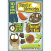 Karen Foster Design - Kids' Ancestry Collection - Cardstock Stickers - Family Memories