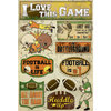 Karen Foster Design - Football Collection - Cardstock Stickers - Huddle Up