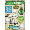 Karen Foster Design - Golf Collection - Cardstock Stickers - Men's Tee Time