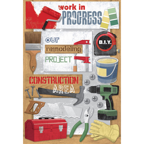 Karen Foster Design - DIY Collection - Cardstock Stickers - Our Remodeling Project