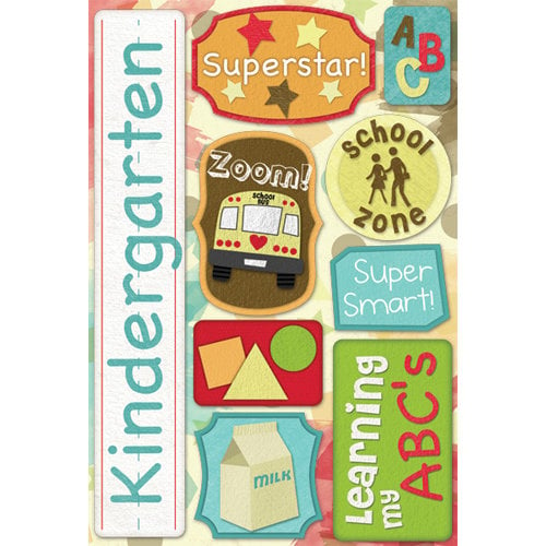 Karen Foster Design - Grade School Collection - Cardstock Stickers - Kindergarten