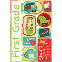 Karen Foster Design - Grade School Collection - Cardstock Stickers - First Grade