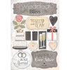 Karen Foster Design - Wedding Collection - Cardstock Stickers - Husband and Wife