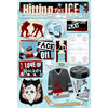 Karen Foster Design - Hockey Collection - Cardstock Stickers - Hitting The Ice