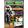 Karen Foster Design - Halloween Collection - Cardstock Stickers - Let's Trick Or Treat