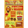 Karen Foster Design - Autumn and Thanksgiving Collection - Cardstock Stickers - Autumn Colors