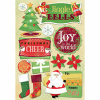 Karen Foster Design - Christmas Collection - Cardstock Stickers - Jingle Bells