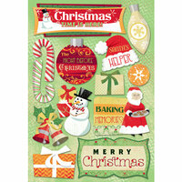 Karen Foster Design - Christmas Collection - Cardstock Stickers - Christmas Time