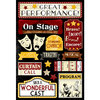 Karen Foster Design - Drama Collection - Cardstock Stickers - Great Performance