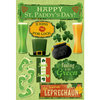 Karen Foster Design - St. Patrick's Day Collection - Cardstock Stickers - Happy St. Paddy's Day