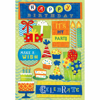 Karen Foster Design - Birthday Collection - Cardstock Stickers - It's My Party