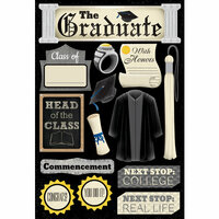 Karen Foster Design - Graduation Collection - Cardstock Stickers - The Graduate