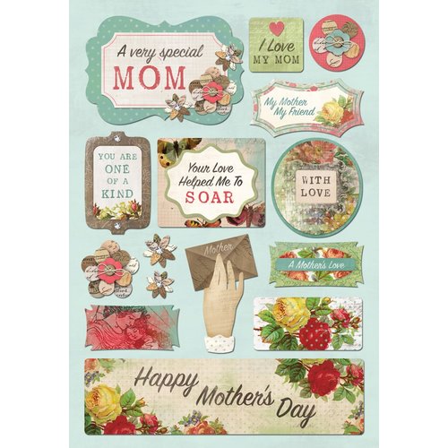 Karen Foster Design - Mom Collection - Cardstock Stickers - A Very Special Mom