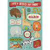 Karen Foster Design - Zoo Collection - Cardstock Stickers - It is A Zoo Out There