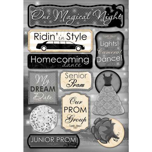 Karen Foster Design - Cardstock Stickers - One Magical Night