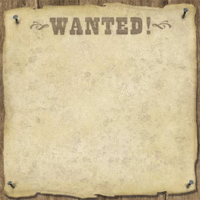 Karen Foster Patterned Paper - Wanted Poster