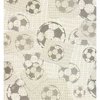 Karen Foster Patterned Paper - Soccer Ball Collage