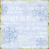 Karen Foster Paper - Hit the Slopes, CLEARANCE