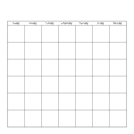 Karen Foster Design - Calendar Grid