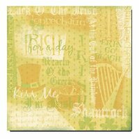 Karen Foster Design - St. Patrick's Day - Paper - Irish Collage, CLEARANCE