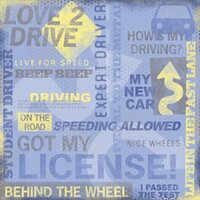 Karen Foster Design - Driving Collection - Paper - Driving Collage, CLEARANCE